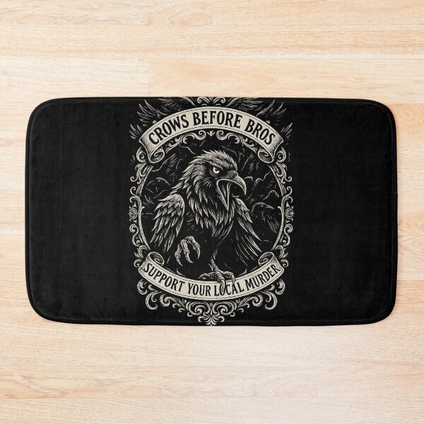Item preview, Crows before Bros. Support your local murder.  designed and sold by AbbeyThorn.