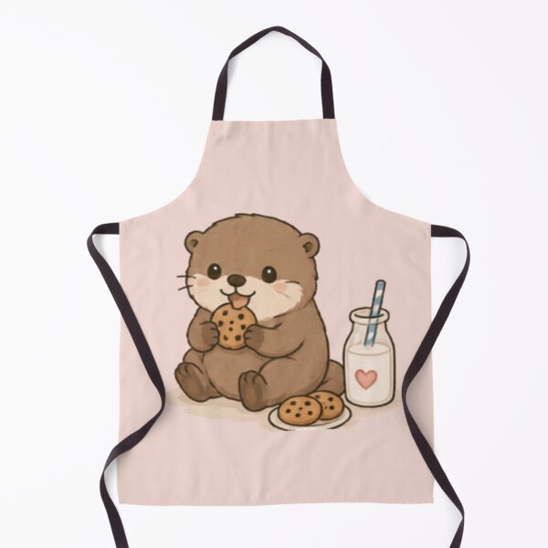 Item preview, Cute Snack Time Otter designed and sold by MellowMunchkins.