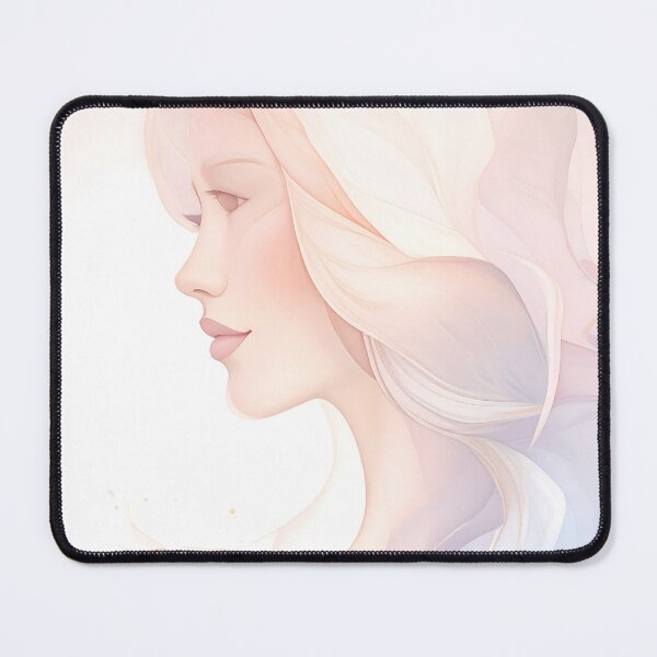 Item preview, watercolor woman portrait designed and sold by ToxicInkArt.