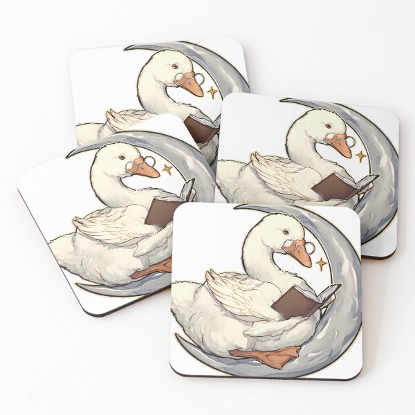 Item preview, Reading Goose Moon Cradle designed and sold by pumsquare.