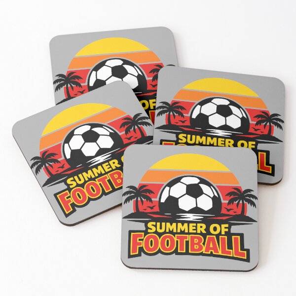 Item preview, Summer of Football Retro Sunset Design | Vintage Soccer Fan Graphic designed and sold by shirtorama-de.
