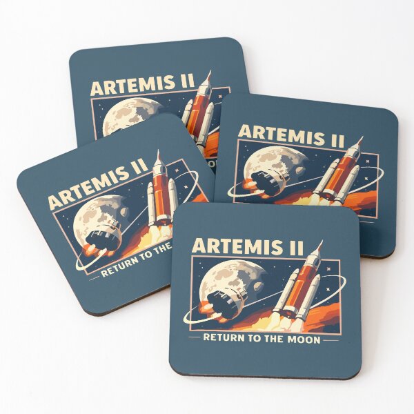 Item preview, St7cker Universe Artemis 2026 Return To The Moon designed and sold by St7ckerUniverse.