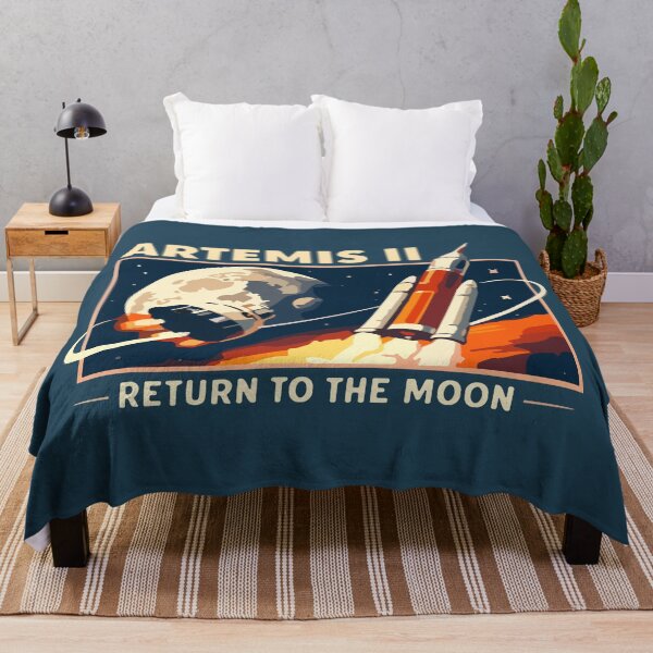 Item preview, St7cker Universe Artemis 2026 Return To The Moon designed and sold by St7ckerUniverse.