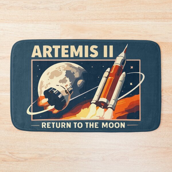 Item preview, St7cker Universe Artemis 2026 Return To The Moon designed and sold by St7ckerUniverse.