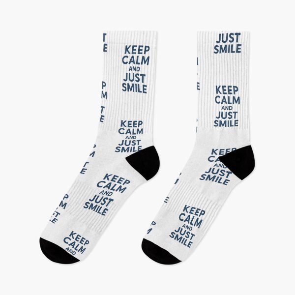 Item preview, Keep Calm Typography – Navy Blue Quote designed and sold by ANiyati.