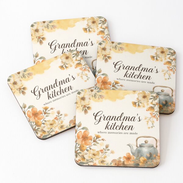 Item preview, Grandmas Kitchen Where Memories Are Made designed and sold by CozyMomDesign.