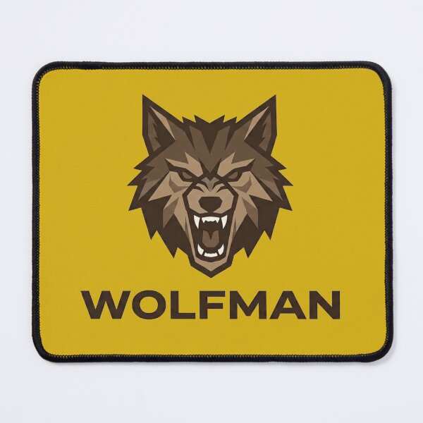 Item preview, Wolfman – Fierce Alpha Wolf Vintage Graphic T-Shirt Design  Main Tag: designed and sold by PixeoCreatives.