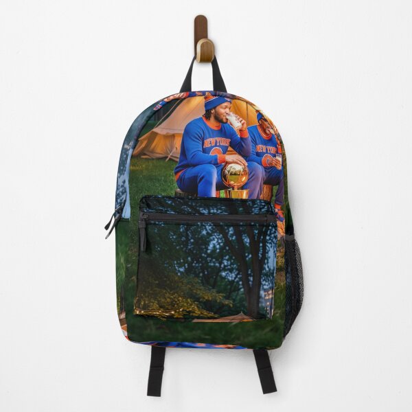 Item preview, Jalen Brunson Campfire With NY Knicks Super Fans  designed and sold by Home Decor Art.