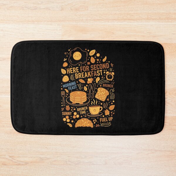 Item preview, Breakfast Here For Second Breakfast Funny Brunch designed and sold by LuminOrb.