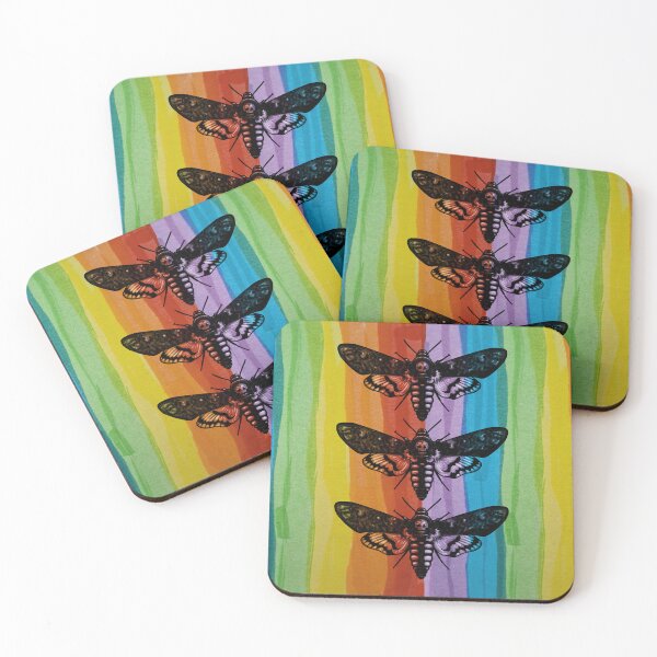 Item preview, RainbowRainbowMoth designed and sold by Art by Veya.