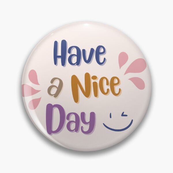 Item preview, Cute Have a Nice Day Pastel Positivity Sticker designed and sold by UniqueVibesArt.