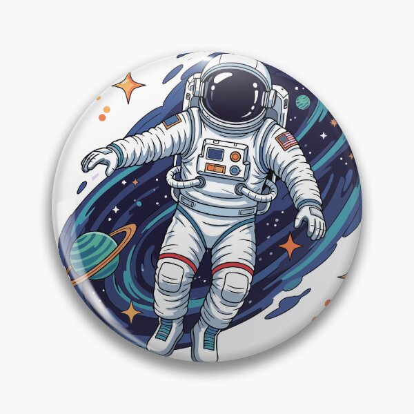 Item preview, St7cker Universe Astronaut In The Universe designed and sold by St7ckerUniverse.