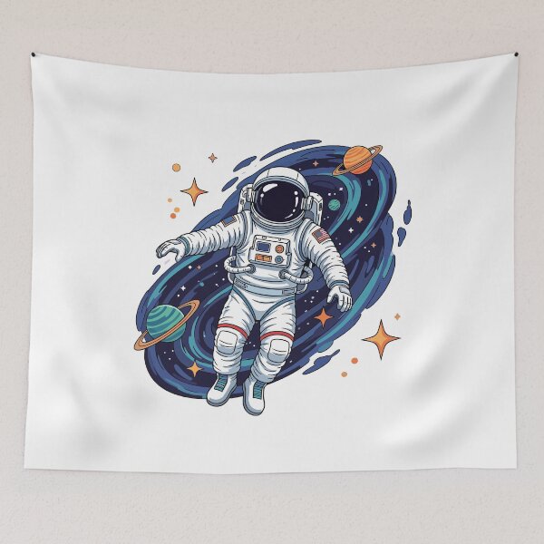 Item preview, St7cker Universe Astronaut In The Universe designed and sold by St7ckerUniverse.