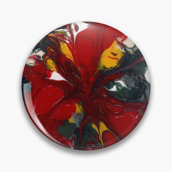Item preview, Red Flower abstract designed and sold by Misfitcane.