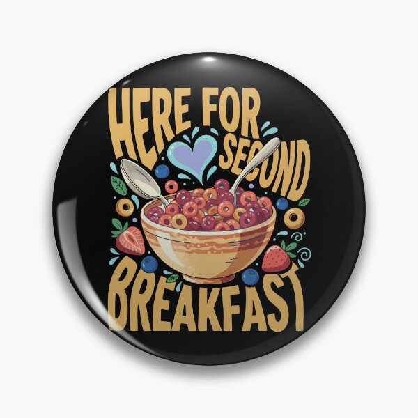 Item preview, Breakfast Funny Brunch Coffee Here For Second designed and sold by LuminOrb.