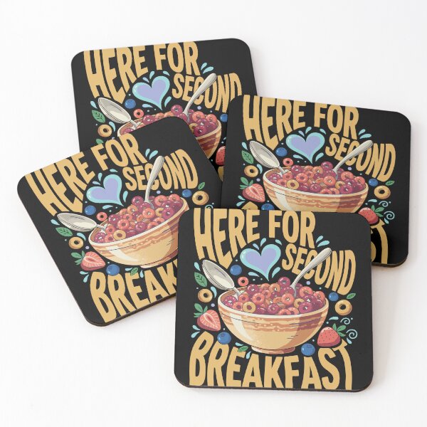 Item preview, Breakfast Funny Brunch Coffee Here For Second designed and sold by LuminOrb.