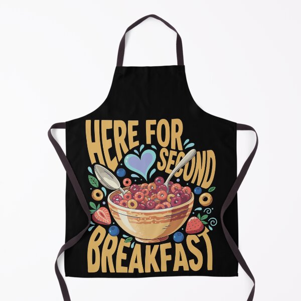 Item preview, Breakfast Funny Brunch Coffee Here For Second designed and sold by LuminOrb.