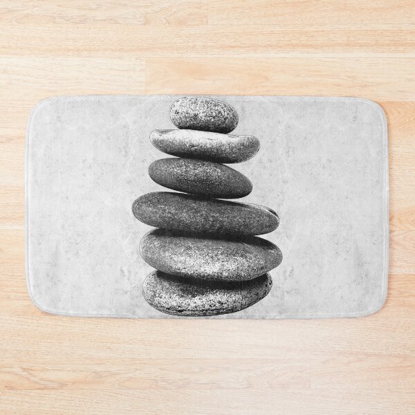 Item preview, Balanced Stone Cairn Stack Dark Zen Meditation Nature Art designed and sold by Ghoul Enterprises.