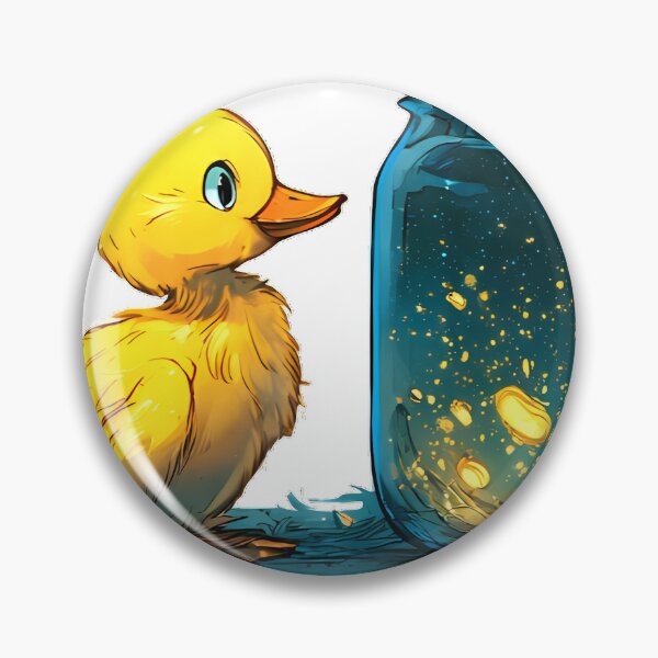 Item preview, Duckling Firefly Jar designed and sold by pumsquare.