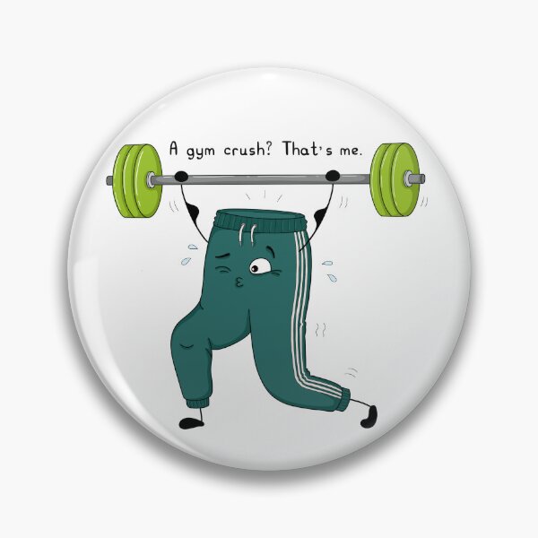 Item preview, Gym Pants vs Heavy Barbell – Leg Day Survival Mode designed and sold by OKartashova.