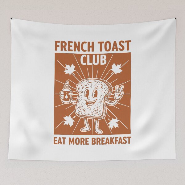 Item preview, Breakfast French Toast Club Eat More Breakfast designed and sold by LuminOrb.
