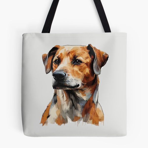 Item preview, Geometric Rhodesian Ridgeback - Modern Pet Art designed and sold by Tklezardesigns.