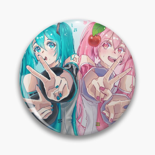 Item preview, Hatsune Miku and Sakura Miku designed and sold by PogeDAlmeida05.