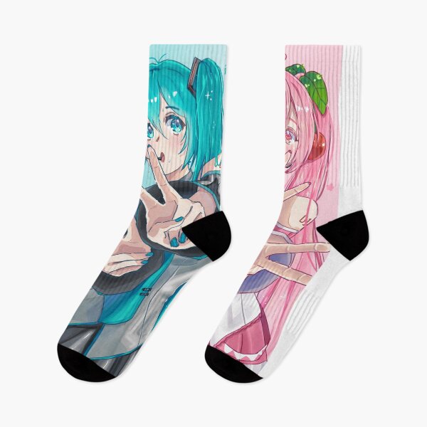 Item preview, Hatsune Miku and Sakura Miku designed and sold by PogeDAlmeida05.