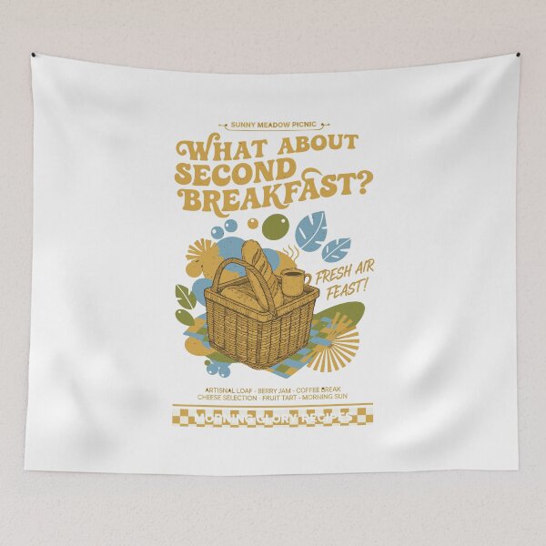 Item preview, Breakfast Brunch Coffee Second Breakfast designed and sold by LuminOrb.