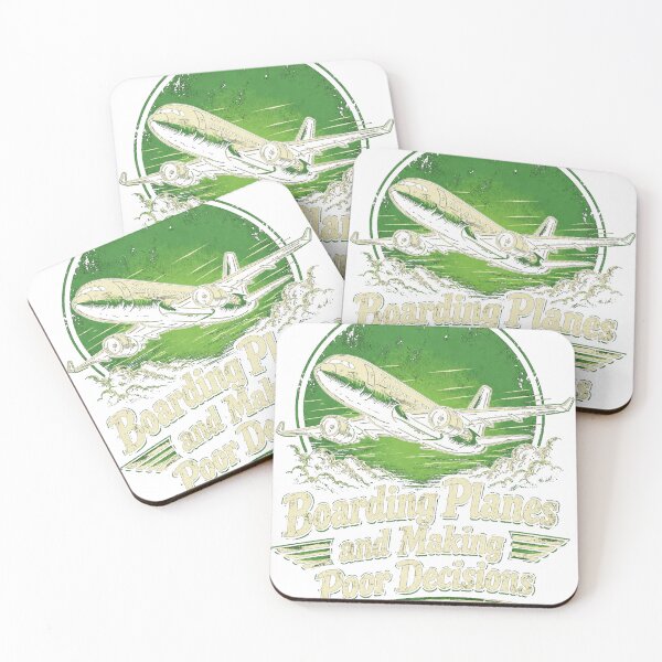 Item preview, Vintage Airplane Boarding Planes Poor Decisions designed and sold by JMDesignHub.