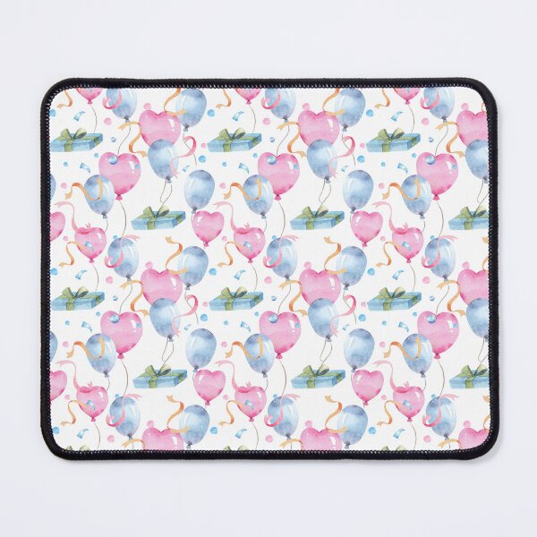 Item preview, Pastel Birthday Balloons Pattern designed and sold by SashaZinch.