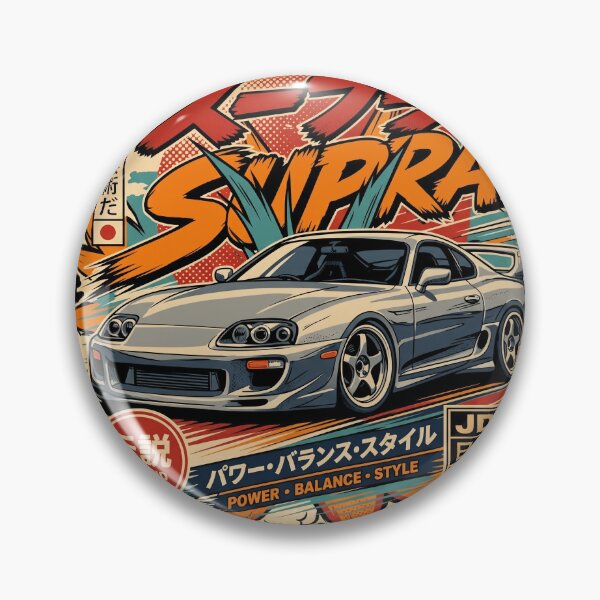 Item preview, Retro 90s JDM Legend Silver Japanese Sports Car Comic Art designed and sold by Vermanartist.