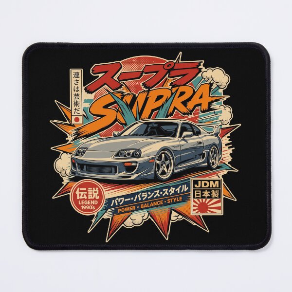 Item preview, Retro 90s JDM Legend Silver Japanese Sports Car Comic Art designed and sold by Vermanartist.