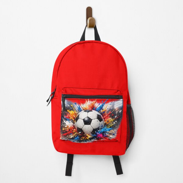 Item preview, Color Splash Soccer Ball Football Art Explosion Sports Graphic Design designed and sold by irfanshikh.