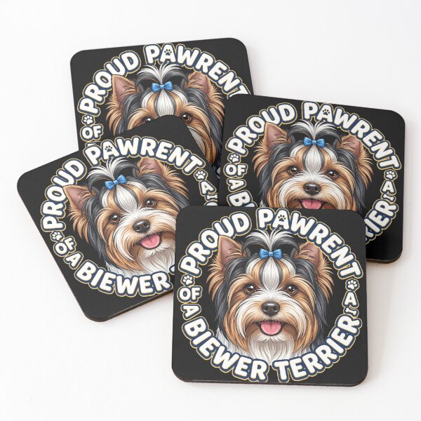 Item preview, Biewer Terrier designed and sold by The Quiet Canvas By Jacky.