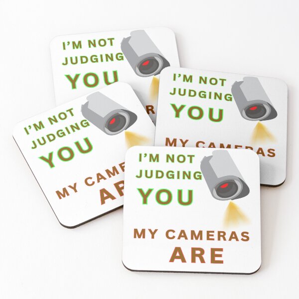 Item preview, I'm not judging you, my cameras are. designed and sold by FiberatWorkTechs.