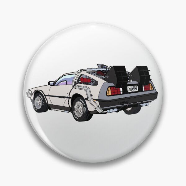 Item preview, St7cker Universe Delorean Art designed and sold by St7ckerUniverse.