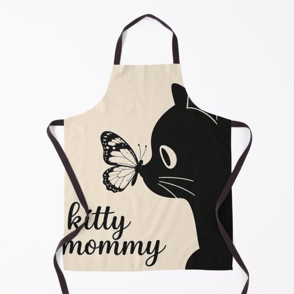 Item preview, Kitty Mommy Tote Bag – Minimalist Black Cat Butterfly Silhouette All Over Print Cat Mom Gift Tote Bag designed and sold by IconicDesignsXd.