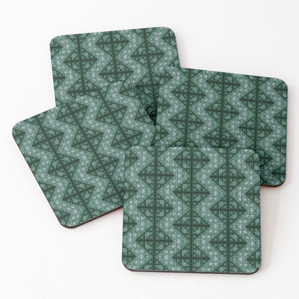 Item preview, Abstract Pattern "Green Square" designed and sold by Gluecknika.