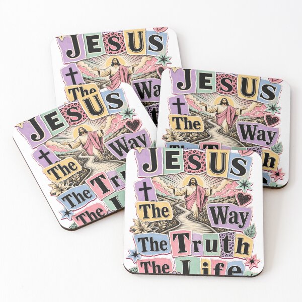 Item preview, Jesus The Way The Truth The Life Christian Faith designed and sold by JMDesignHub.