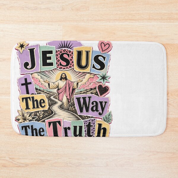 Item preview, Jesus The Way The Truth The Life Christian Faith designed and sold by JMDesignHub.
