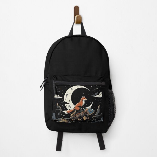 Item preview, Cosmic Fox – Surreal Night Sky Design designed and sold by Dogandesighn.
