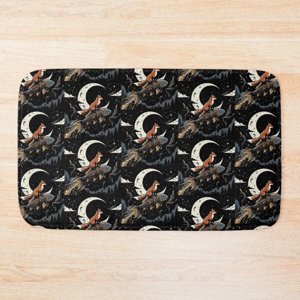 Item preview, Cosmic Fox – Surreal Night Sky Design designed and sold by Dogandesighn.