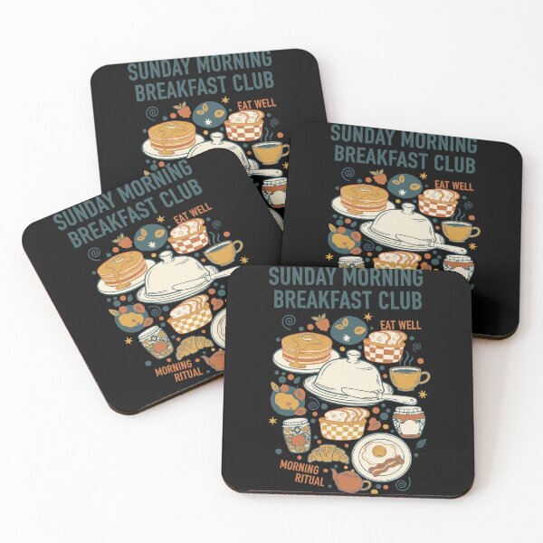Item preview, Breakfast Sunday Morning Breakfast Club Brunch designed and sold by LuminOrb.