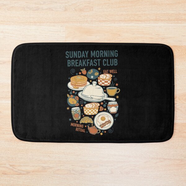 Item preview, Breakfast Sunday Morning Breakfast Club Brunch designed and sold by LuminOrb.