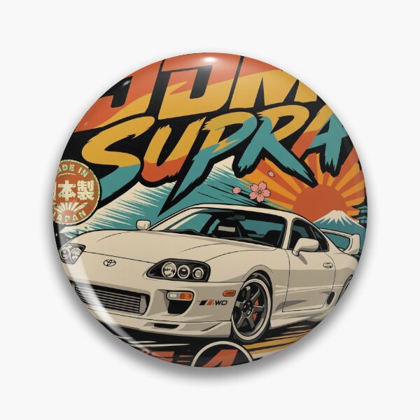 Item preview, Vintage Japanese Sports Car Retro Drift Auto JDM Culture designed and sold by Vermanartist.