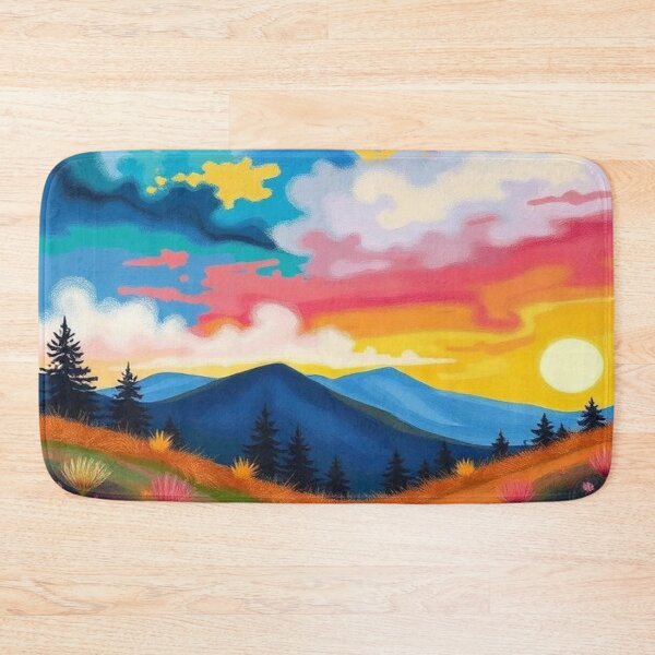 Item preview, Landscape Colorful Nature Art designed and sold by AllAroundArtist.