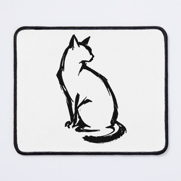 Item preview, Cat Brushstroke Ink Sticker Cat Art T-Shirt Gift designed and sold by barbastyle.