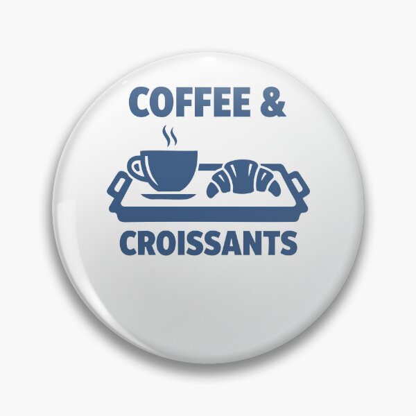 Item preview, Breakfast Coffee Croissants Breakfast Funny Brunch designed and sold by LuminOrb.