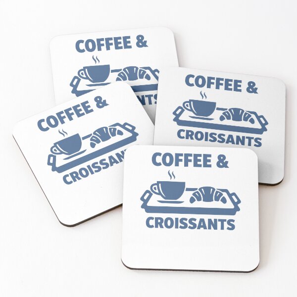 Item preview, Breakfast Coffee Croissants Breakfast Funny Brunch designed and sold by LuminOrb.